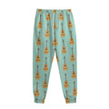 Classical Guitar Pattern Print Sweatpants