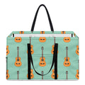 Classical Guitar Pattern Print Utility Tote Bag