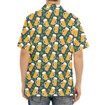 Clover And Beer St. Patrick's Day Print Aloha Shirt