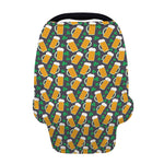 Clover And Beer St. Patrick's Day Print Baby Seat Cover