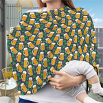 Clover And Beer St. Patrick's Day Print Baby Seat Cover