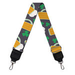 Clover And Beer St. Patrick's Day Print Bag Strap