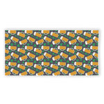 Clover And Beer St. Patrick's Day Print Beach Towel