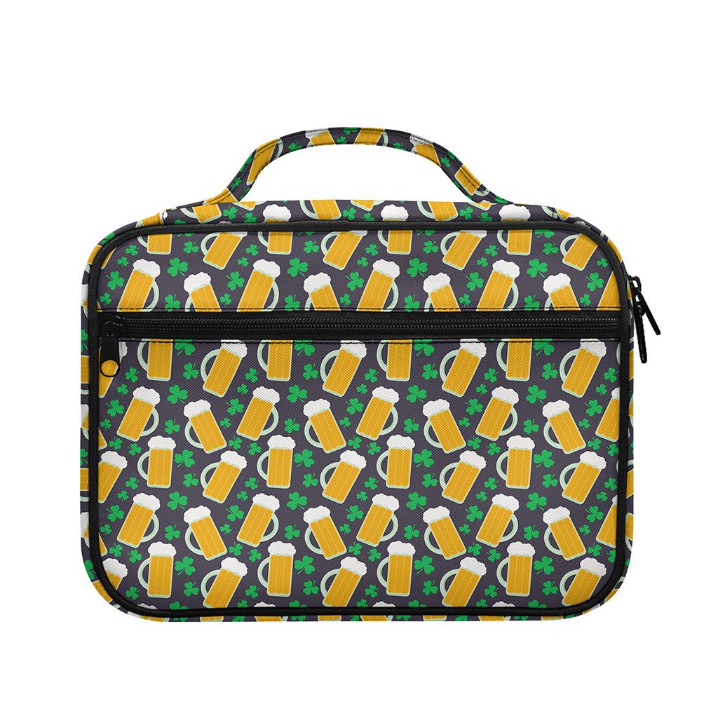 Clover And Beer St. Patrick's Day Print Briefcase Bible Bag