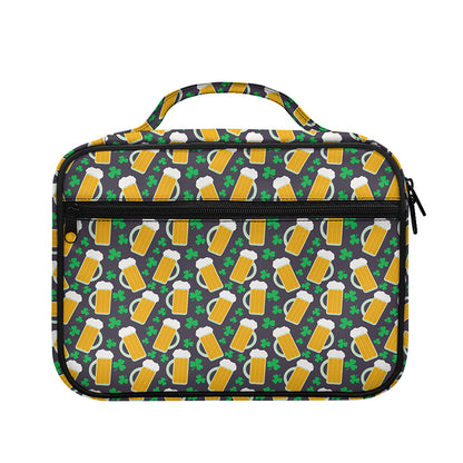 Clover And Beer St. Patrick's Day Print Briefcase Bible Bag
