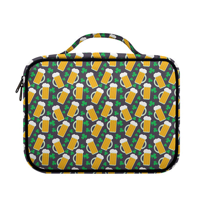 Clover And Beer St. Patrick's Day Print Briefcase Bible Bag