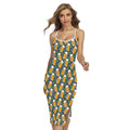 Clover And Beer St. Patrick's Day Print Cross Back Cami Dress