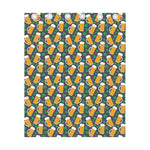 Clover And Beer St. Patrick's Day Print Curtain