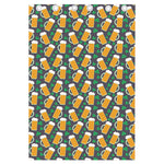Clover And Beer St. Patrick's Day Print Curtain