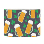 Clover And Beer St. Patrick's Day Print Drum Lamp Shade
