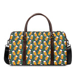 Clover And Beer St. Patrick's Day Print Duffle Bag