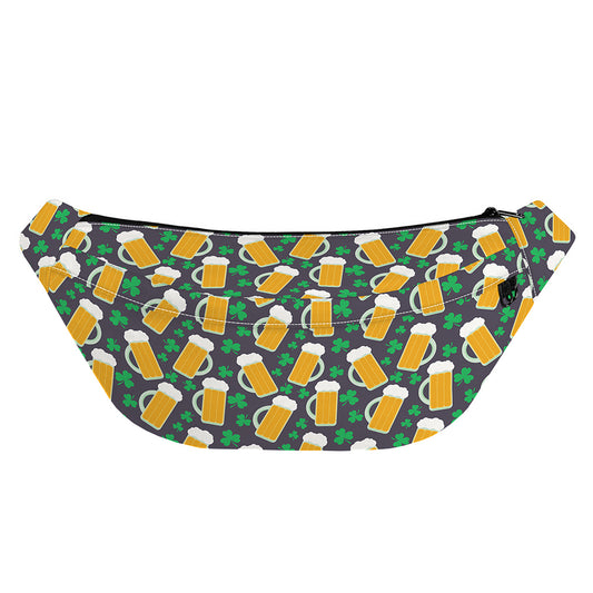 Clover And Beer St. Patrick's Day Print Fanny Pack
