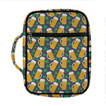 Clover And Beer St. Patrick's Day Print Front Pocket Bible Bag