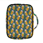 Clover And Beer St. Patrick's Day Print Front Pocket Bible Bag