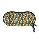 Clover And Beer St. Patrick's Day Print Glasses Case