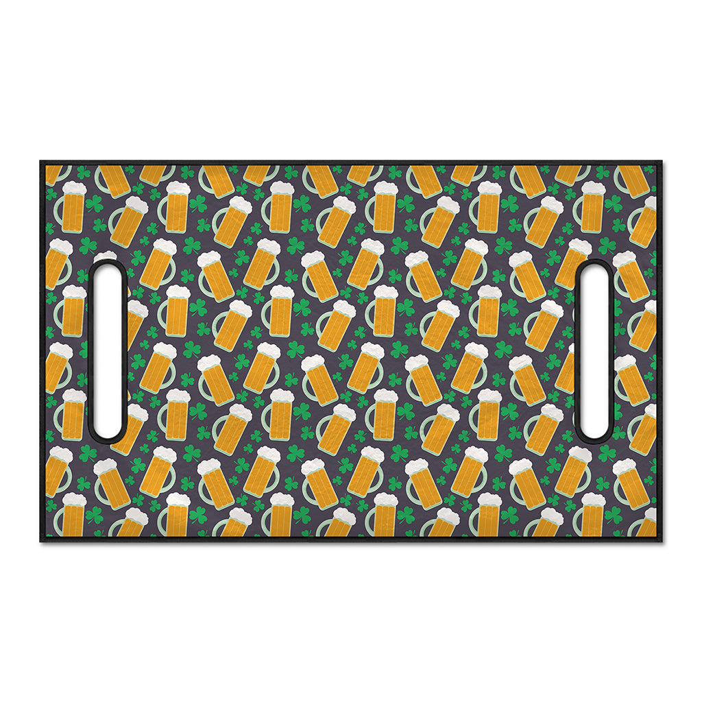 Clover And Beer St. Patrick's Day Print Golf Cart Seat Cover