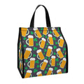 Clover And Beer St. Patrick's Day Print Insulated Lunch Tote