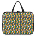 Clover And Beer St. Patrick's Day Print Laptop Sleeve With Handle