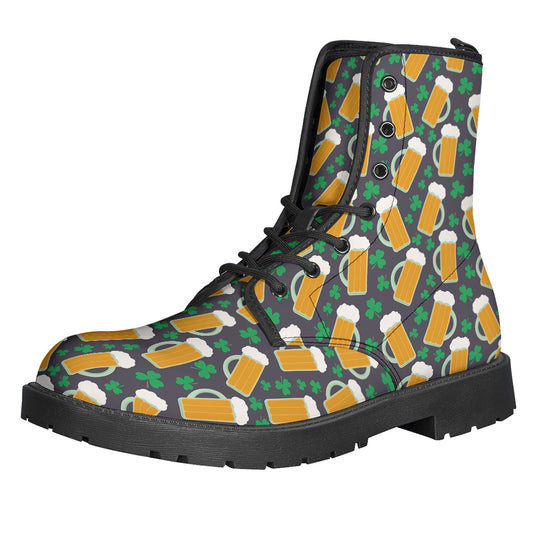 Clover And Beer St. Patrick's Day Print Backpack