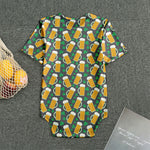 Clover And Beer St. Patrick's Day Print Men's Bodysuit