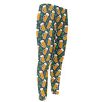 Clover And Beer St. Patrick's Day Print Men's Compression Pants