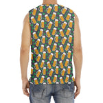 Clover And Beer St. Patrick's Day Print Men's Fitness Tank Top