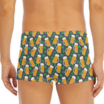 Clover And Beer St. Patrick's Day Print Men's Short Boxer Briefs