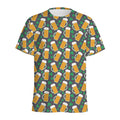 Clover And Beer St. Patrick's Day Print Men's Athletic T-Shirt