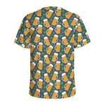 Clover And Beer St. Patrick's Day Print Men's Sports T-Shirt