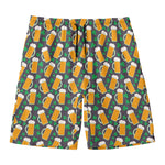 Clover And Beer St. Patrick's Day Print Men's Swim Trunks