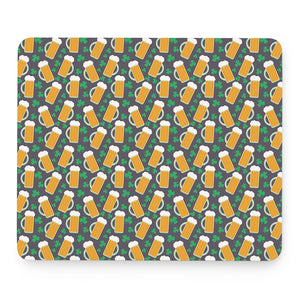 Clover And Beer St. Patrick's Day Print Mouse Pad