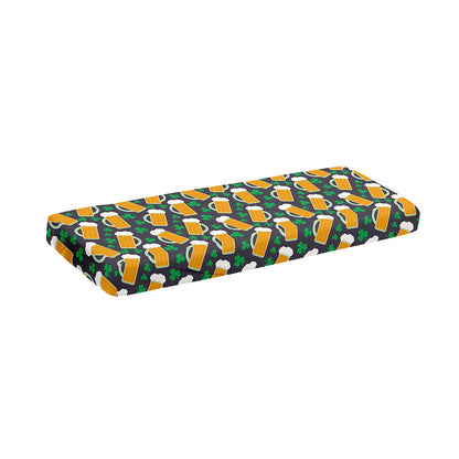 Clover And Beer St. Patrick's Day Print Piano Keyboard Cover