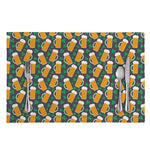 Clover And Beer St. Patrick's Day Print Placemat