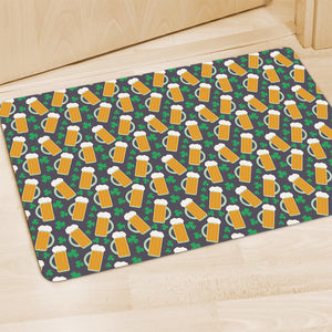 Clover And Beer St. Patrick's Day Print Polyester Doormat