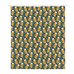 Clover And Beer St. Patrick's Day Print Polyester Shower Curtain