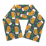 Clover And Beer St. Patrick's Day Print Scarf
