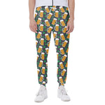 Clover And Beer St. Patrick's Day Print Scuba Joggers