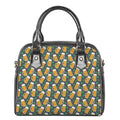 Clover And Beer St. Patrick's Day Print Shoulder Handbag