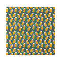 Clover And Beer St. Patrick's Day Print Silk Bandana