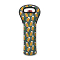 Clover And Beer St. Patrick's Day Print Single Neoprene Wine Tote