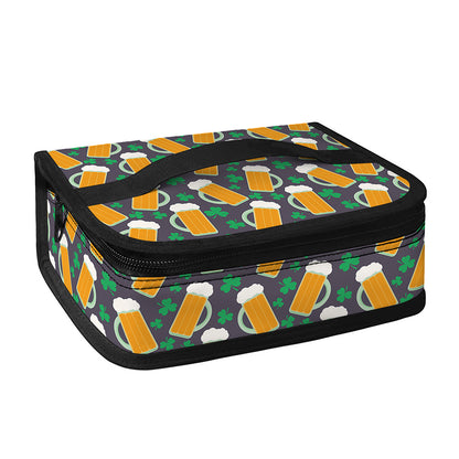 Clover And Beer St. Patrick's Day Print Small Lunch Bag