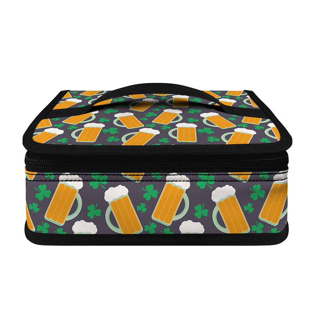 Clover And Beer St. Patrick's Day Print Small Lunch Bag