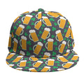 Clover And Beer St. Patrick's Day Print Snapback Cap