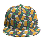 Clover And Beer St. Patrick's Day Print Snapback Cap