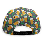 Clover And Beer St. Patrick's Day Print Snapback Cap