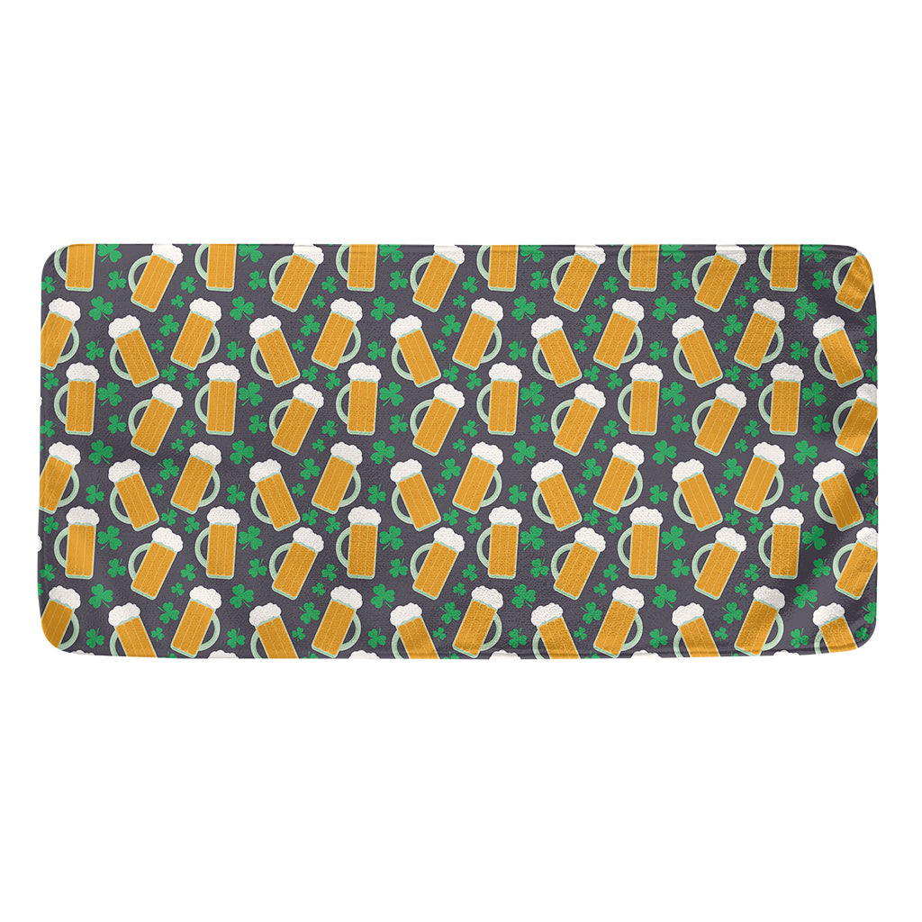 Clover And Beer St. Patrick's Day Print Towel