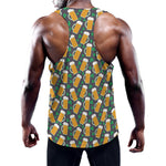 Clover And Beer St. Patrick's Day Print Training Tank Top
