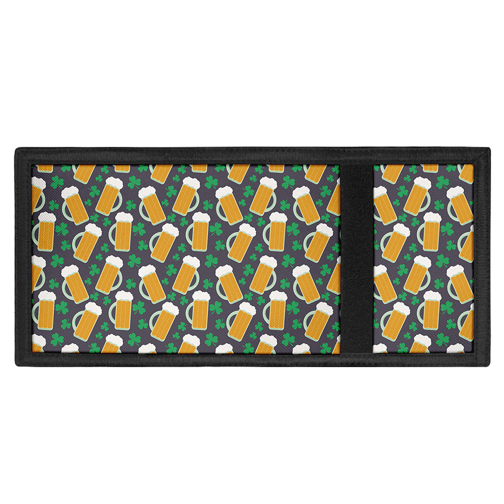 Clover And Beer St. Patrick's Day Print Trifold Wallet