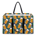 Clover And Beer St. Patrick's Day Print Utility Tote Bag