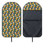 Clover And Beer St. Patrick's Day Print Waterproof Car Seat Cover